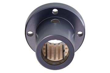 drylin® Q linear plain bearing with round flange