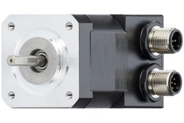 drylin® E stepper motor with connector and encoder, NEMA 17