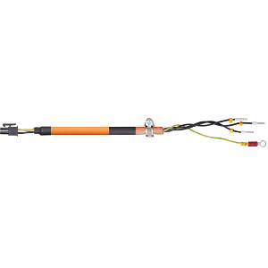 readycable® power cable suitable for Siemens 6FX_002-5CK01, base cable PUR 7.5 x d