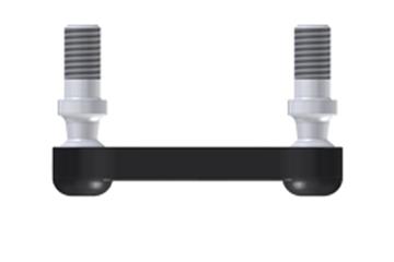 Variable coupling joint, not removable, WDGM, with ball stud, igubal®