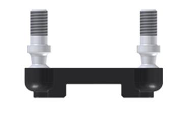 Variable coupling joint, removable at both ends, WDGM, with ball stud, igubal®