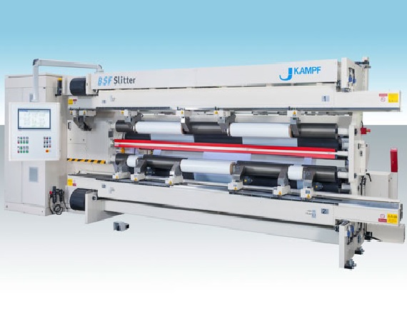 3D printed plain bearing component in a winding machine