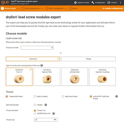 Lead screw system expert