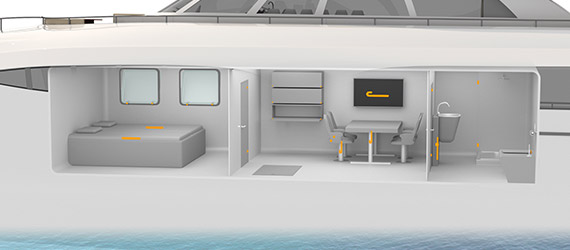 igus solutions for the interior design