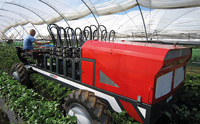 Application planting machine