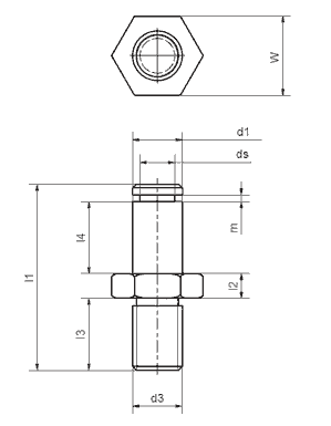 Adapter bolt