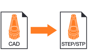 Creating a 3D printing service CAD model