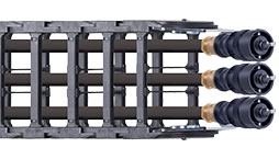 Harnessed energy supply modules