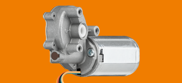 Direct-current motors with worm gear drylin E