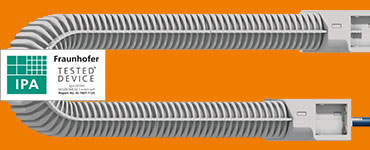 e-skin® soft corrugated tube