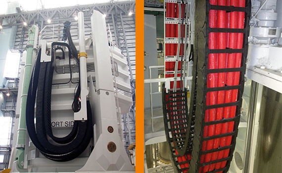 readychain system on retractable thrusters