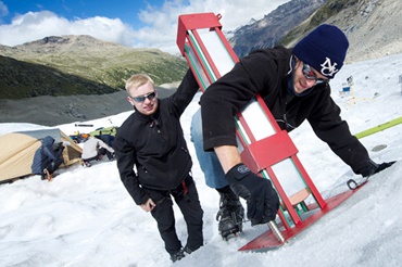 Melting probe with bearing element made of iglidur® bar stocks