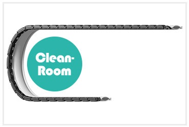 e-skin® flat with e-chain®